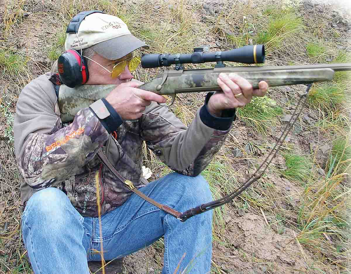 John practiced extensively with the X-Bolt Speed rifle for an upcoming elk hunt.